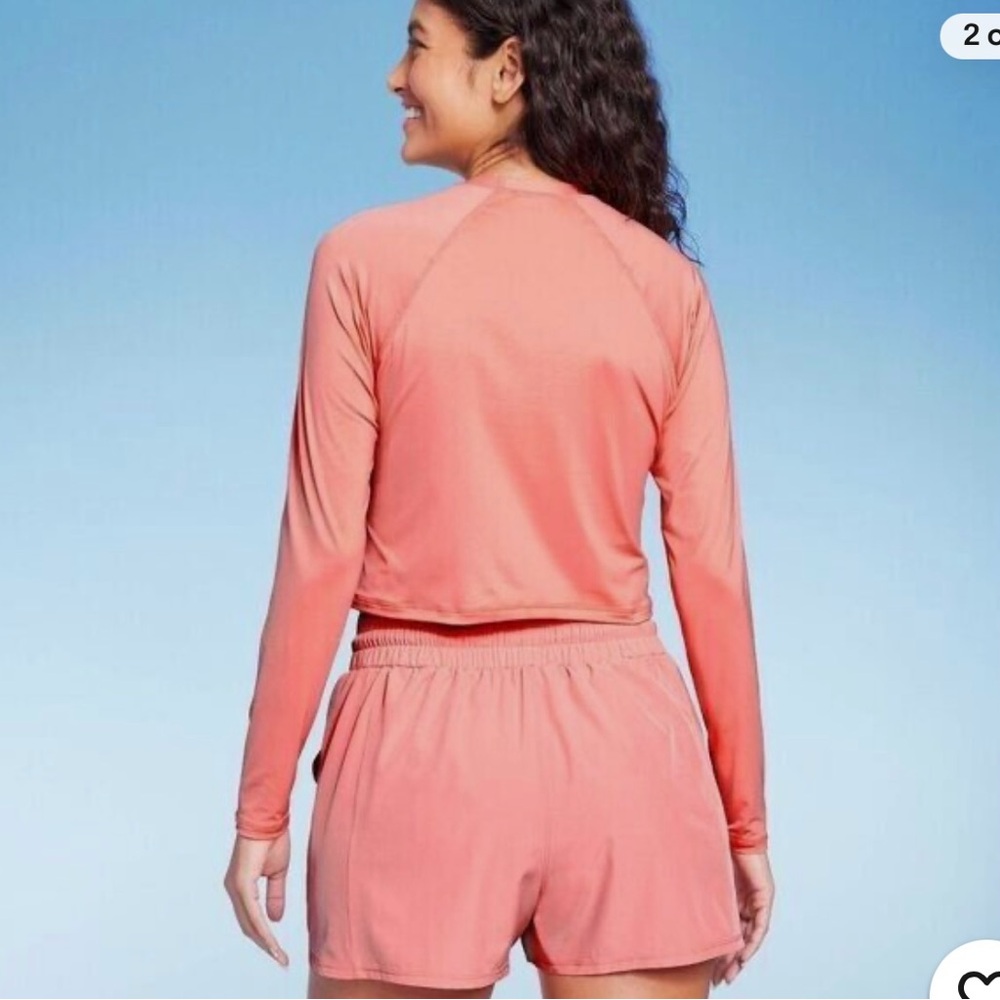 Kona Sol Crop Rash Guard - Picture 2 of 3
